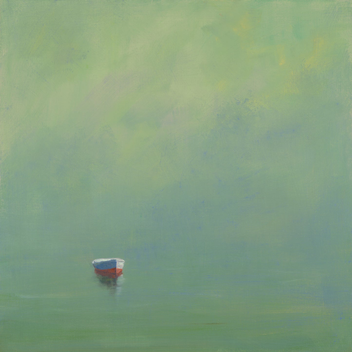 Dory In Green 36" x 36"