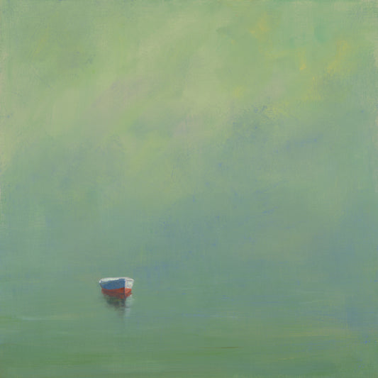 Dory In Green 36" x 36"