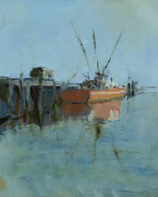 Fishing Boat 10" x 8" (ALMOST GONE)