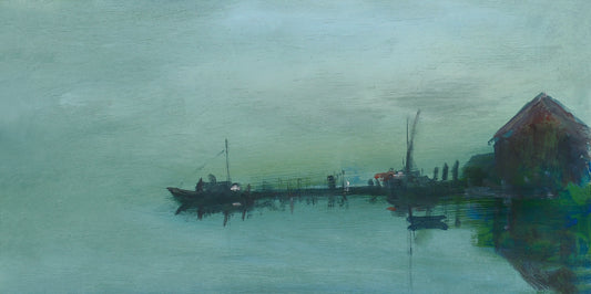 Foggy Wharf 6" x 12" (ALMOST GONE)
