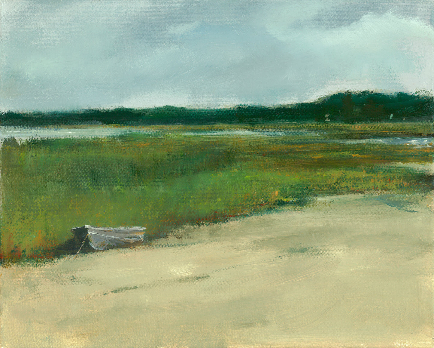 Marsh Dory 16" x 20"