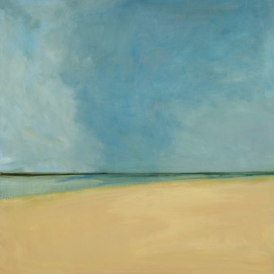 The Curve of the Shoreline 36" x 36"