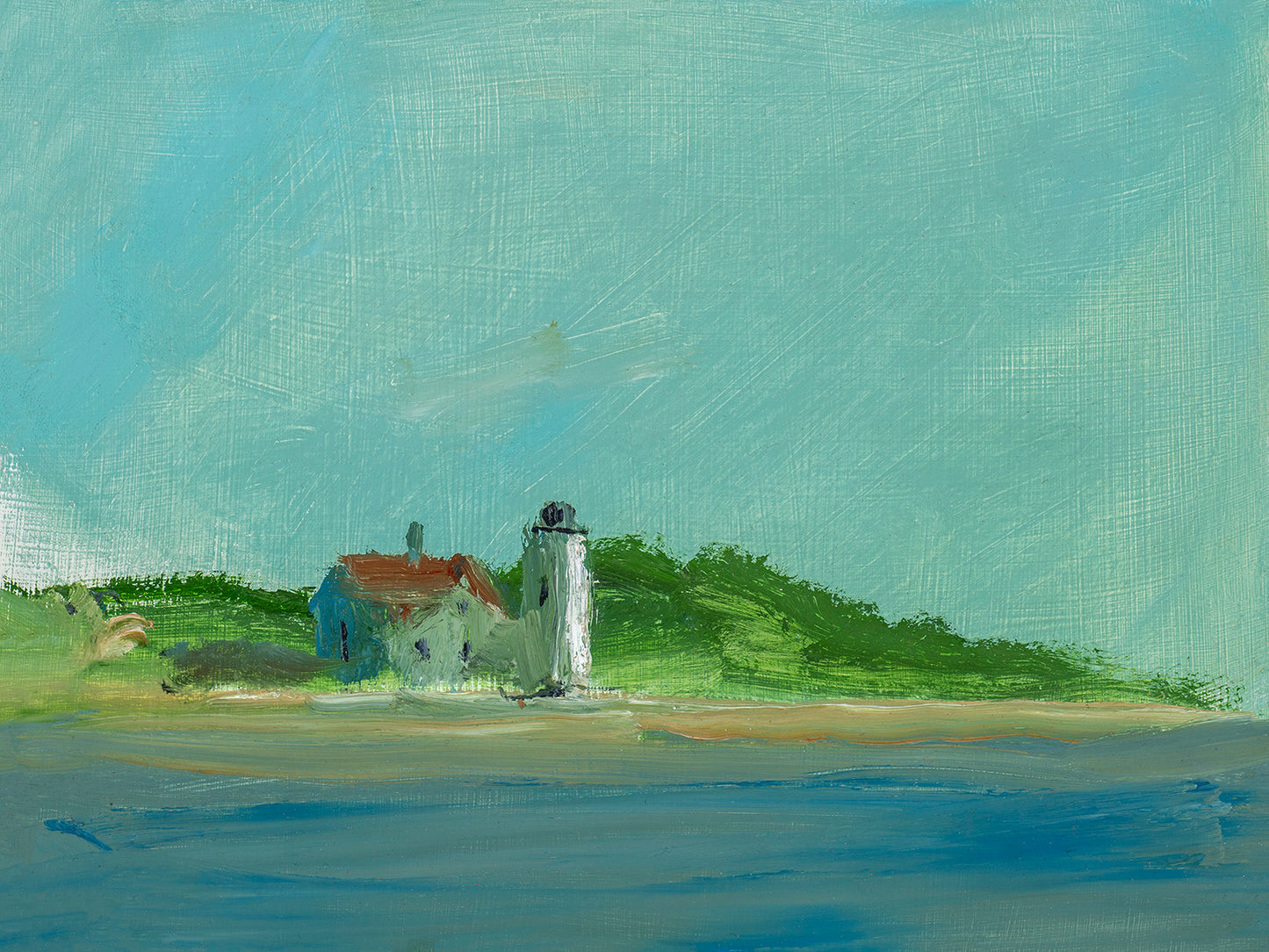 To the Lighthouse 6" x 8" (ALMOST GONE)