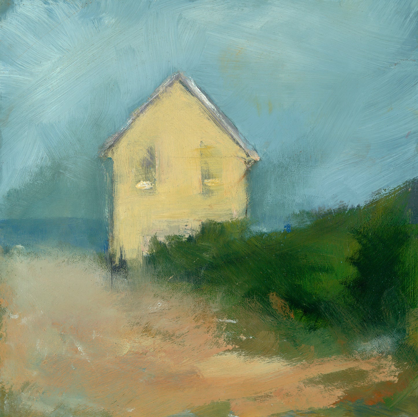 Yellow House 12" x 12" (ALMOST GONE)